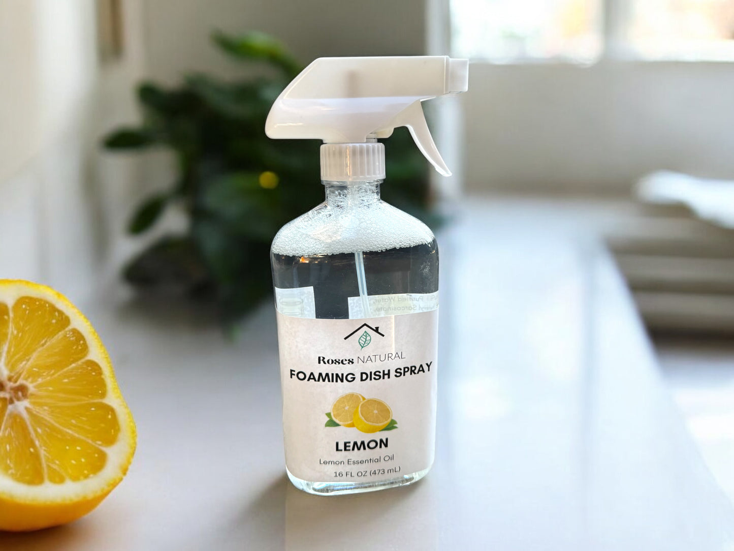 Foaming Dish Spray - Lemon