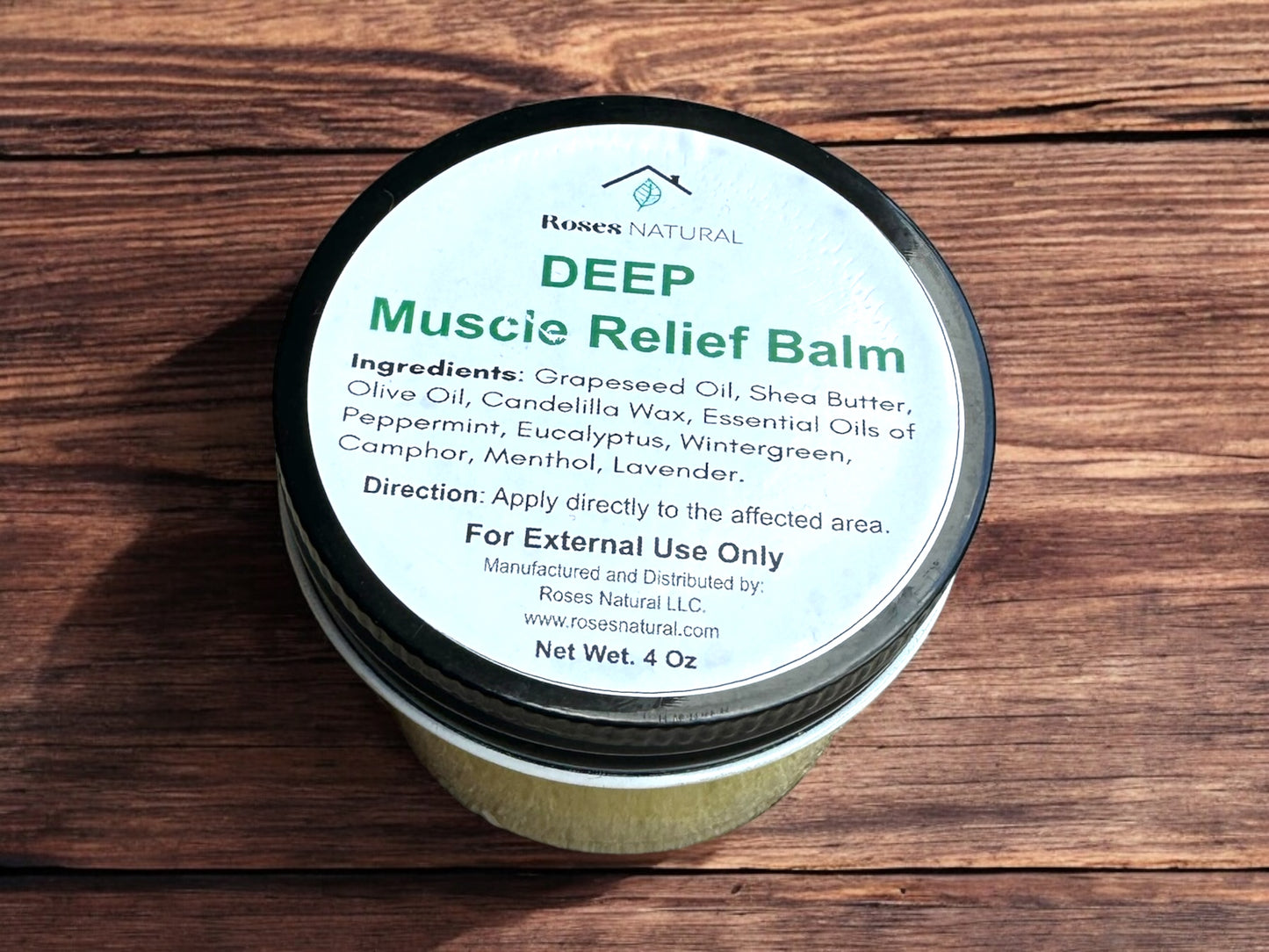 Deep Muscle Relief Balm