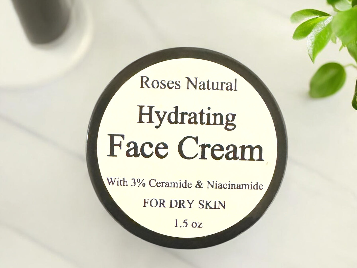 Hydrating Face Cream with 3% Ceramides & Niacinamide - Dry Skin