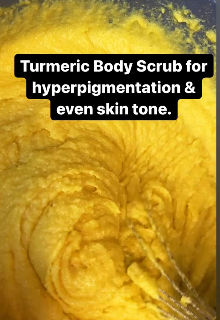 Turmeric Emulsifying Body Scrub – Roses Natural